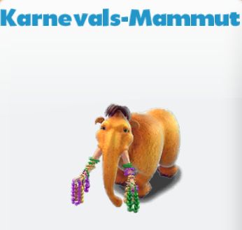 Karnevals-Mammut  